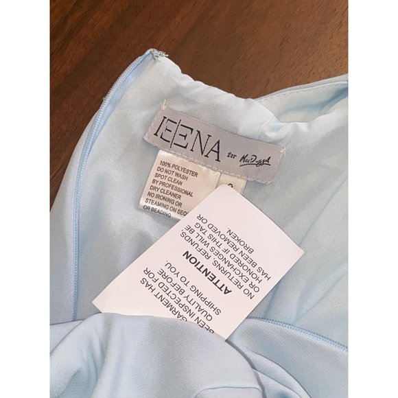 IEENA Mac Duggal One Shoulder Long Fitted Mermaid Gown 4 - Picture 6 of 9